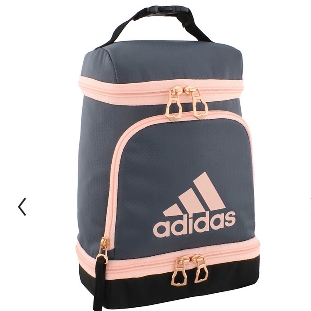 Adidas excel insulated lunch tote bag rose gold - Picture 2 of 7